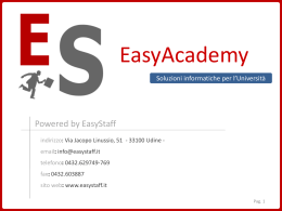 EasyAcademy - Presentazione > PPT