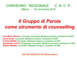 Intervento Centro Bateson