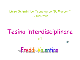 Valentina Freddi - Istituto Marconi Civitavecchia