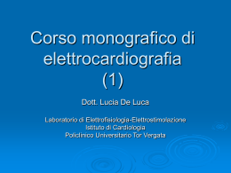 Corso monografico di elettrocardiografia (1)