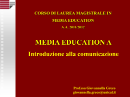 Universit&agrave; della Calabria