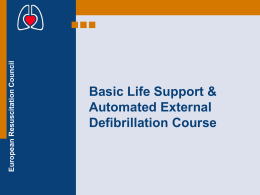 basic life support - defibrillation