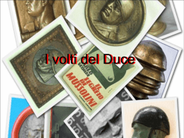 I volti del Duce
