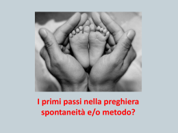 TITTA, Preghiera primi passi