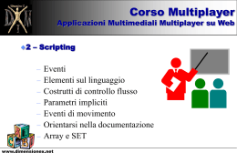 Lezione 2 - Scripting