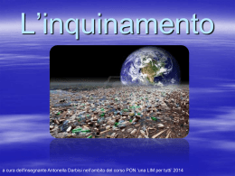 L`INQUINAMENTO