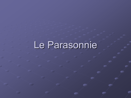 Le parasonnie