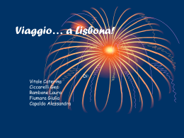 Viaggio virtuale a Lisbona di Capaldo Alessandra
