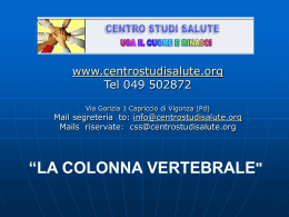 simbolismo della colonna vertebrale