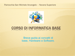 informaticacorsobaseparrocchia - Parrocchia di San Michele