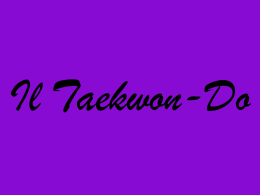 Il Taekwon-Do
