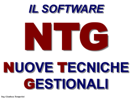 Demo NTG per un Comune