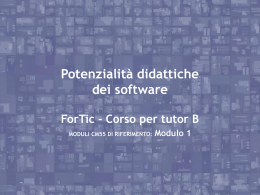B1_Gruppo_MI2 - Software didattici