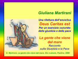 Caritas est - Diocesi Campobasso Bojano