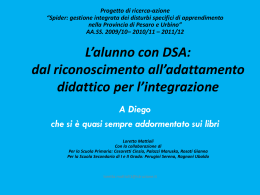 L`alunno con DSA: un opportunit&agrave; per tutti