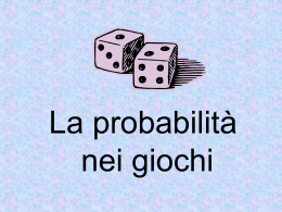 La Probabilit&agrave;