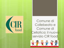 slide nuovo gestore mensa