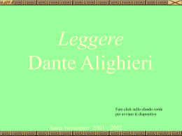Leggere Dante ()