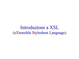 Corso Integrativo XML 9
