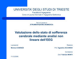 RISULTATI e DISCUSSIONE - Università degli Studi di Trieste