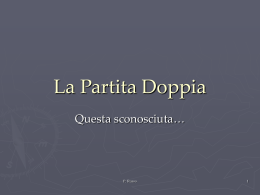 La Partita Doppia - Economia Aziendale
