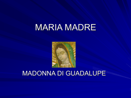 MARIA MADRE_MADONNA DI GUADALUPE