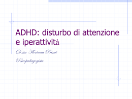 ADHD - istituto Comprensivo di Rocchetta Tanaro
