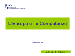 Di_Francesco_Europa e competenze