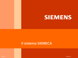 Il sistema SIEMECA