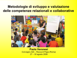 Metodologiedisviluppoevalutazionedellecompetenze