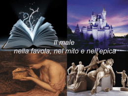 La favola, la fiaba, il mito e epica