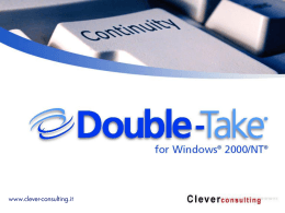 dalla prospettiva di DOUBLE-TAKE