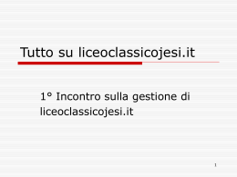 Tutto su liceoclassicojesi.it - Liceo Classico V. Emanuele II di Jesi