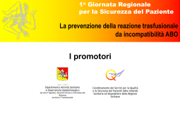 Le slides per la presentazione