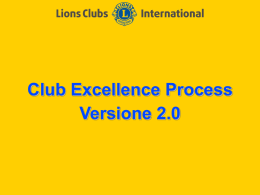 Club di Eccellenza (Materiale 1° livello CEP)