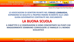 2015 02 11 Presentazione COMPLETA DOCUMENTO FORAGS DEFINITIVA xxx