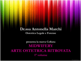 Presentazione Nuova Collana