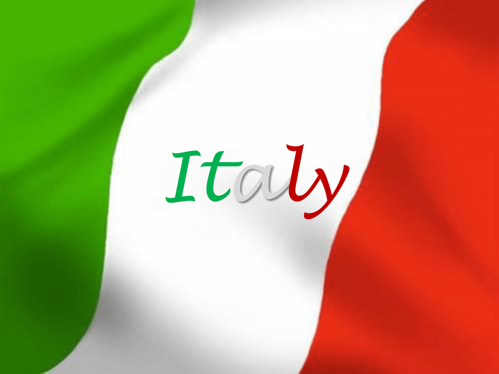 I am from italy