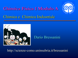 Le Basi Della Chimica - Università degli Studi dell`Insubria