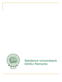 Le residenze universitarie