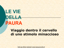 STIMOLO NEUROSENSORIALE