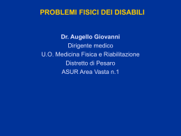 PRINCIPALI FORME DI DISABILITA` MOTORIA - Attiva