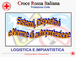 sicurezza - Croce Rossa Italiana