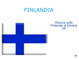 Finlandia - Giocoscuola