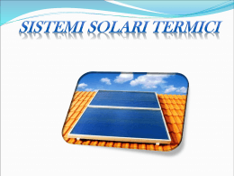 3 Sistemi solari termici