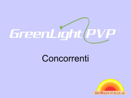 I concorrenti del PVP