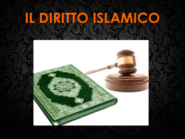 Il diritto islamico - marilena beltramini