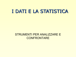I dati e la statistica [d]
