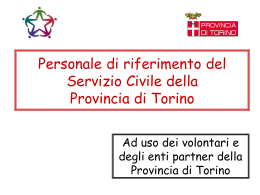 LA GESTIONE DEI VOLONTARI