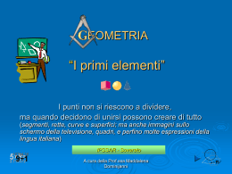 Geometria - Primi elementi